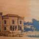 La struttura alberghiera prese il posto, nel 1982, di una seconda dimora esistente nel parco: Villa Giulia. In un'antica foto possiamo vedere la bellezza di questa residenza scomparsa, che appariva come un castelletto neogotico con merlature, garitte, torrino e un piccolo pronao di ingresso